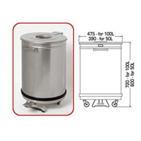BaSIX Sinks - 50-L n 100-L bin
