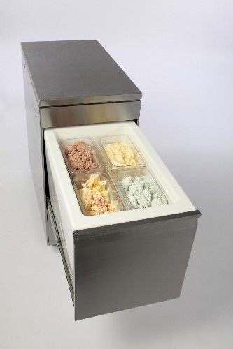 Adande Compact Solid Worktop Counter Unit with Castors VCC1/GCW