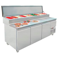 CS Gastronorm Pizza Prep Counter - S1-1980