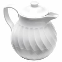 Insulated Teapot White 20oz 0.6ltr - K- 4024-20
