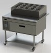 Adande Refrigerated Counter with Standard Saladettes Unit VCS1/MFW/S2/EW1100